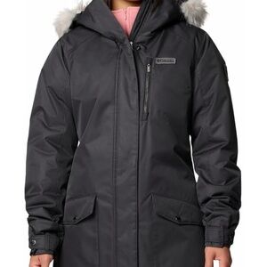 Columbia Women's Black Hooded Jacket